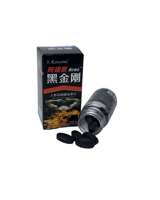 Ares black king kong-Ginseng Maca Cordyceps Tablets