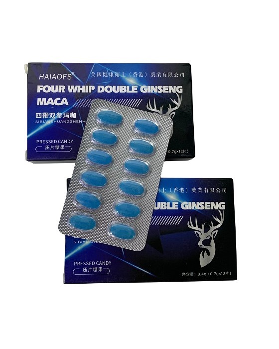 Four Whip, Double Ginseng MACA and Oyster