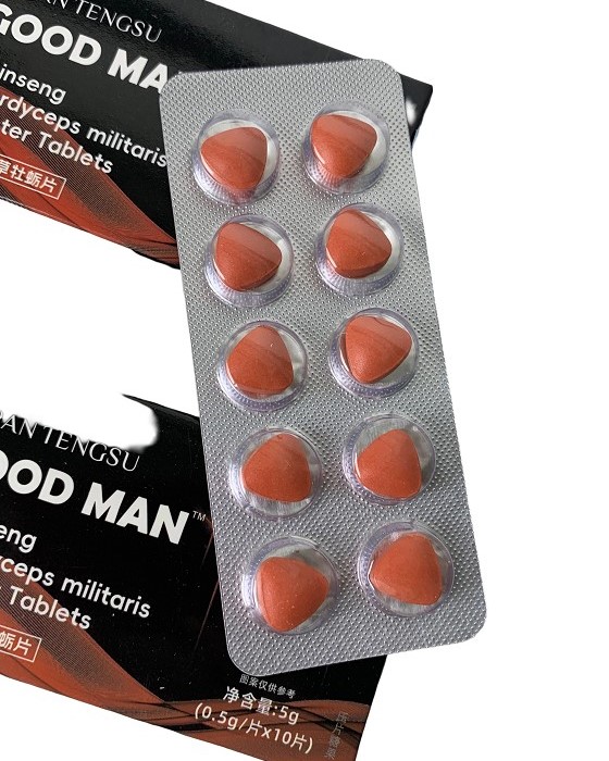 GOOD MAN Ginseng Cordyceps Oyster Tablets