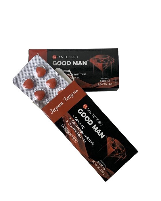 (image for) GOOD MAN Ginseng Cordyceps Oyster Tablets