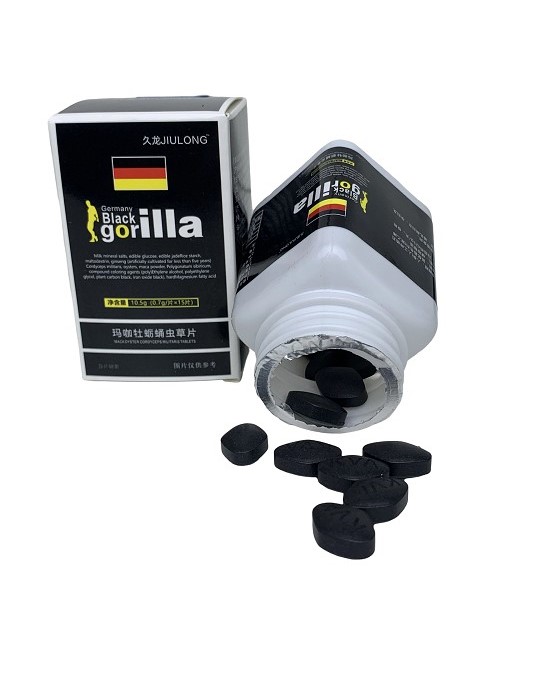 Germany Black gorilla(JiuLong-Maca) Oyster Cordyceps Tablets