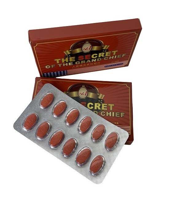 The Secret of the grand chief-Ginseng, Cordyceps, and Oyster Tablet