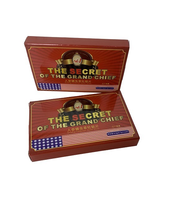 The Secret of the grand chief-Ginseng, Cordyceps, and Oyster Tablet