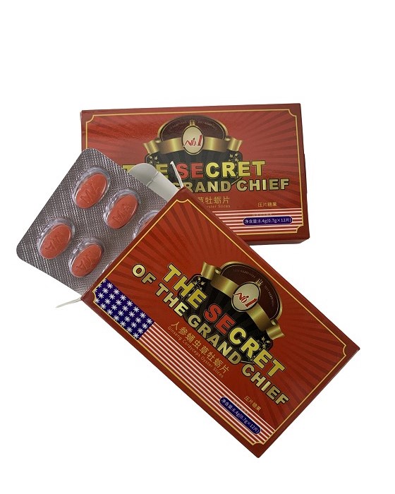 (image for) The Secret of the grand chief-Ginseng, Cordyceps, and Oyster Tablet