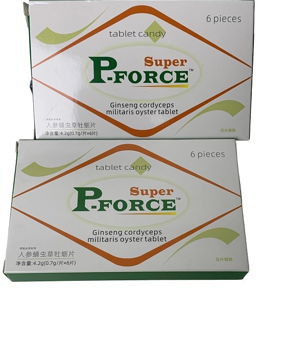 Super P Force Ginseng, Cordyceps, and Oyster Tablet