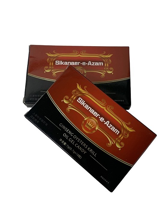 Sikanaer-e-Azam Ginseng, Oyster, and Krill Oil Gummy Candy