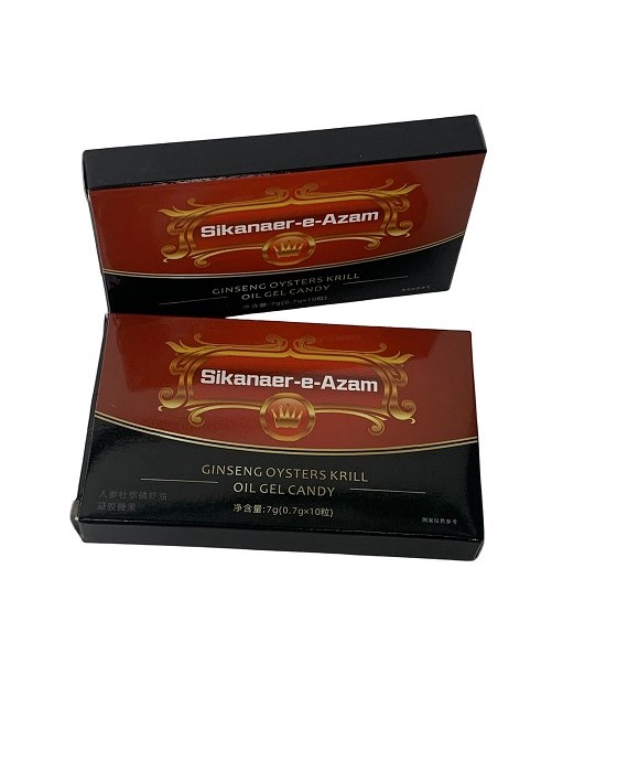 (image for) Sikanaer-e-Azam Ginseng, Oyster, and Krill Oil Gummy Candy