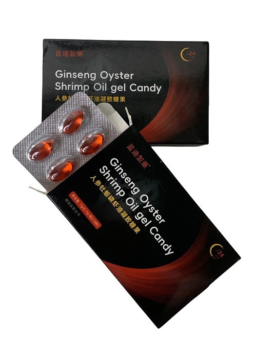 (image for) Ginseng Oyster Shrimp Oil gel Candy