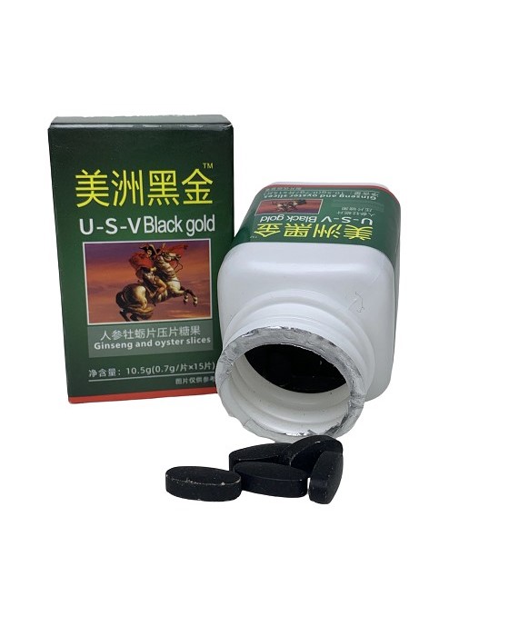US black king gold Ginseng Oyster Tablets
