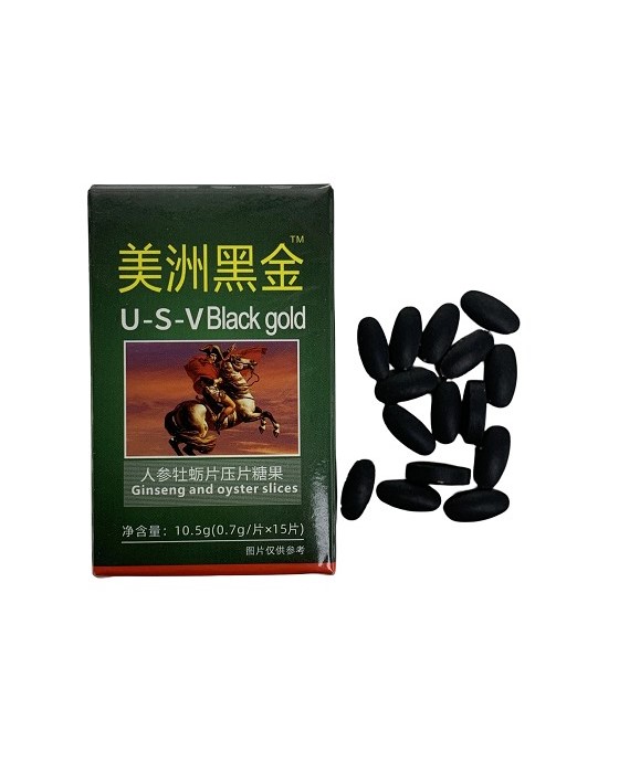 (image for) US black king gold Ginseng Oyster Tablets